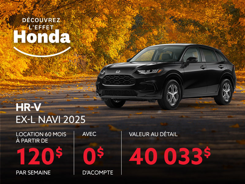 Honda HR-V neuf en promotion  Montral