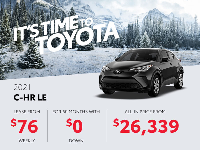 New Toyota C-HR Deals in Montreal