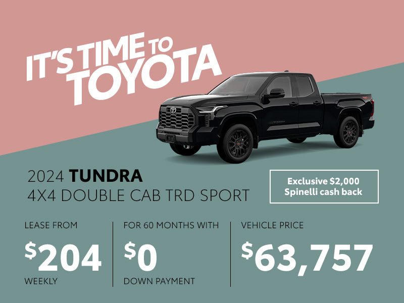 New Toyota Tundra Promotions in Montreal