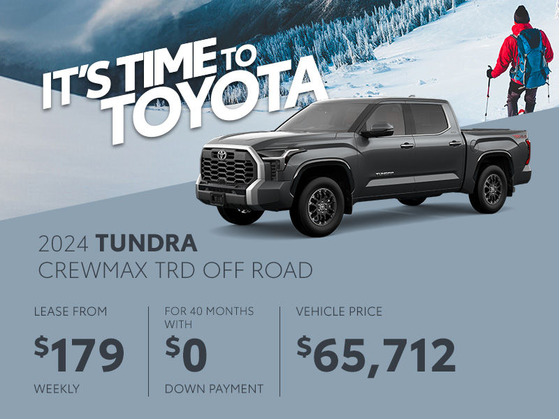 New Toyota Tundra Promotions in Montreal