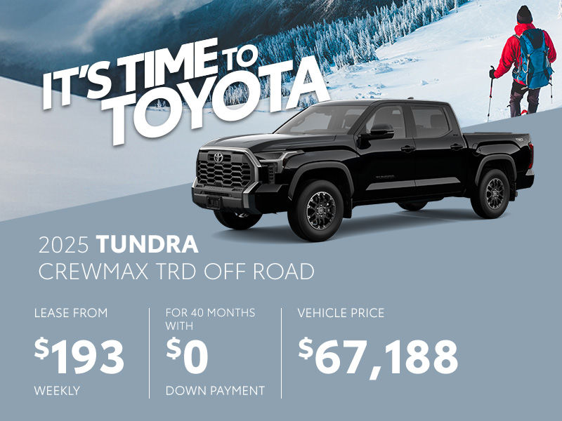 New Toyota Tundra Promotions in Montreal