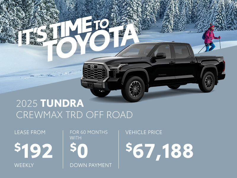 New Toyota Tundra Promotions in Montreal