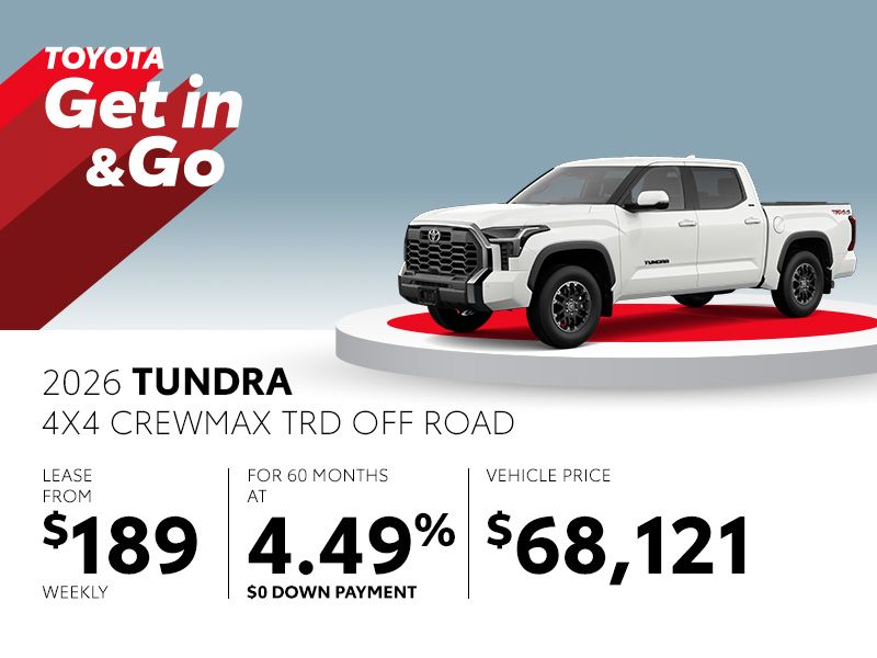 New Toyota Tundra Promotions in Montreal