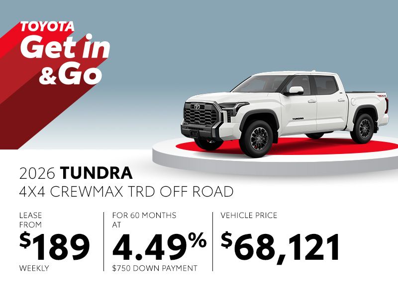 New Toyota Tundra Promotions in Montreal