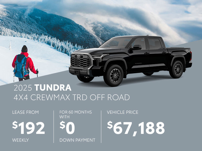 New Toyota Tundra Promotions in Montreal