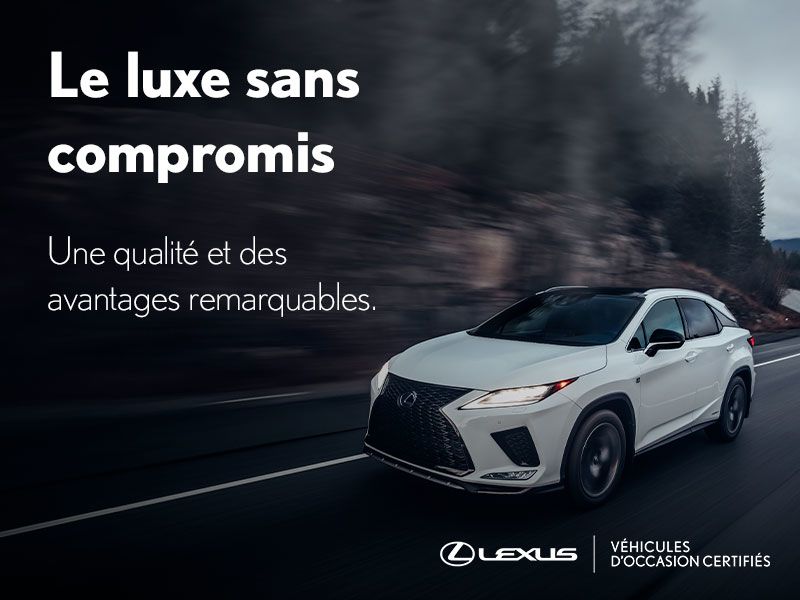 Véhicules d'occasion Certifiés Lexus
