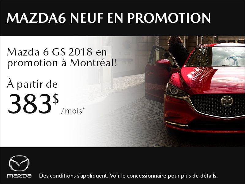 Mazda6 neuf en promotion à Montréal