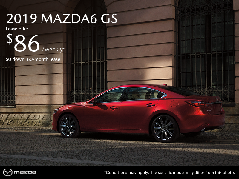 Get the 2019 Mazda6 in Montreal