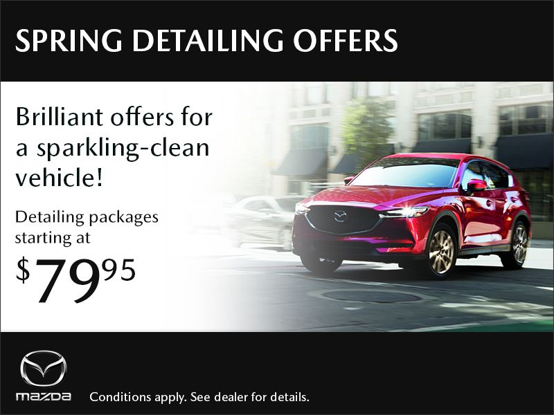 Spring Detailing Offers