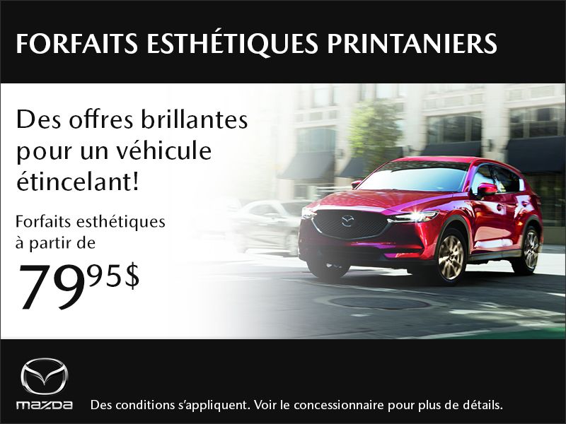 Forfaits esthétiques printaniers