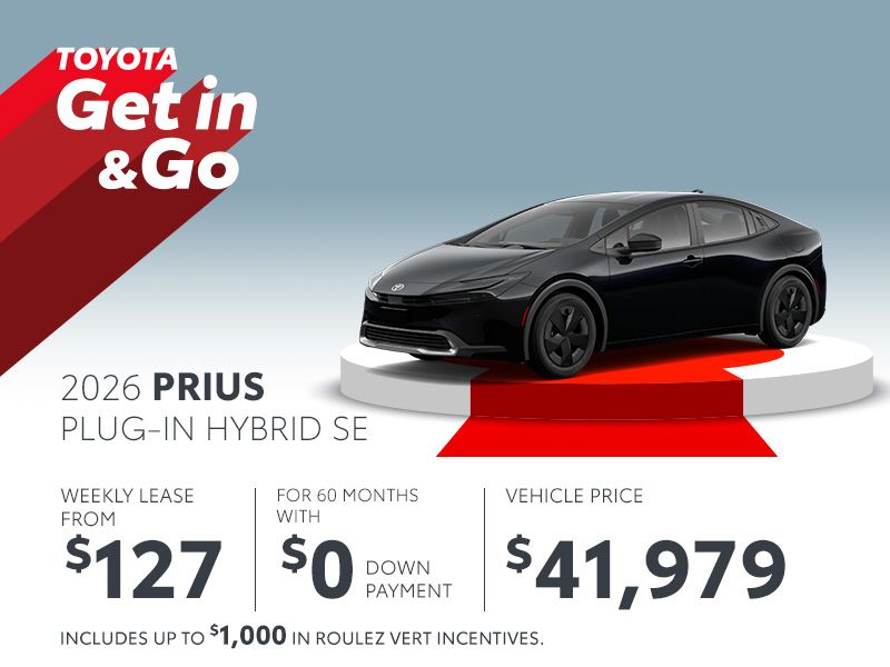 New Toyota Prius Deals in Montreal