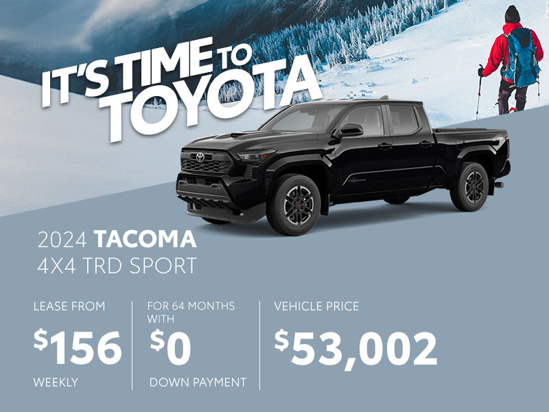 New Toyota Tacoma Promotions in Montreal