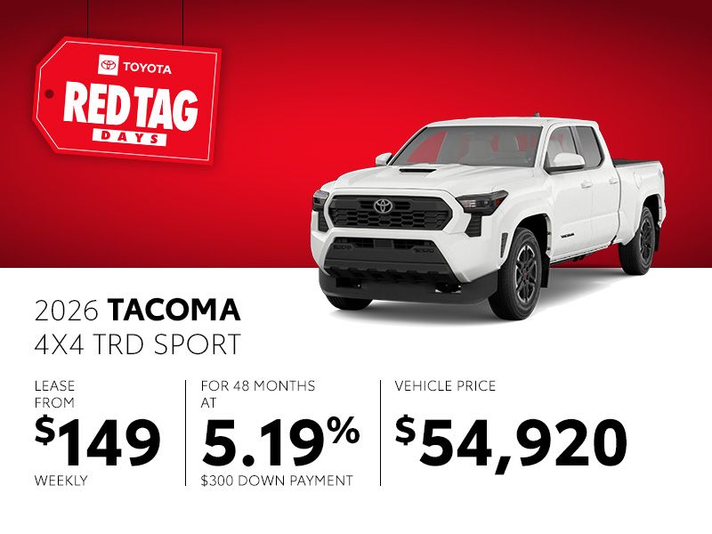 New Toyota Tacoma Promotions in Montreal