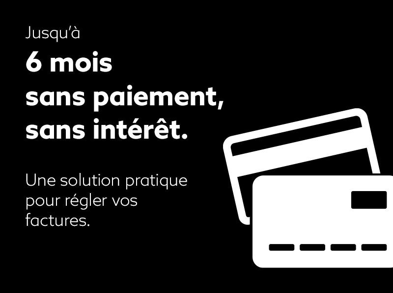 Profitez de notre solution de crédit !