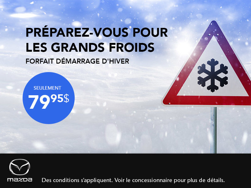 Préparez-vous pour les grands froids !