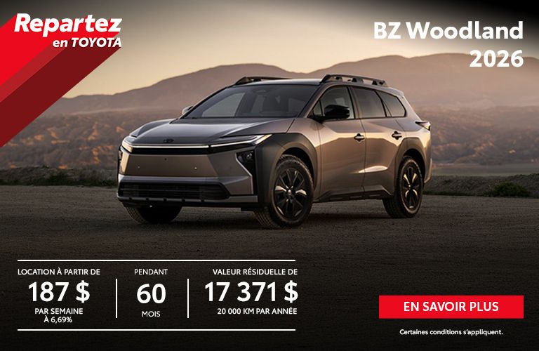 Toyota BZ Woodland 2026