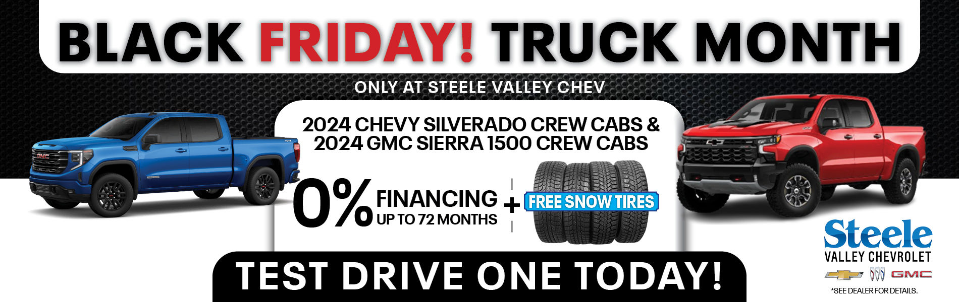 Black friday truck month