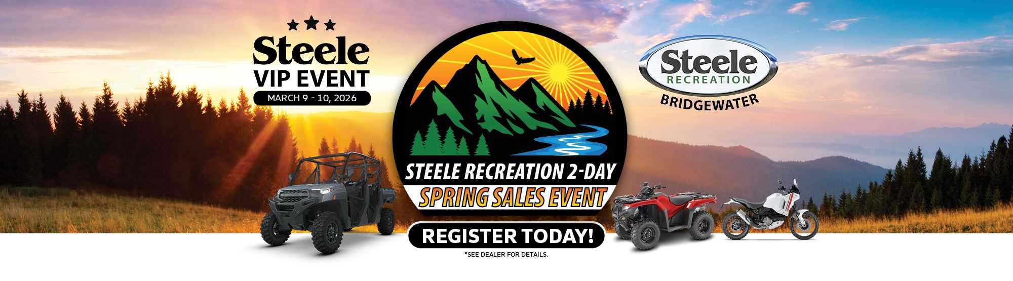 Steele VIP recreation event Steele VIP recreation event