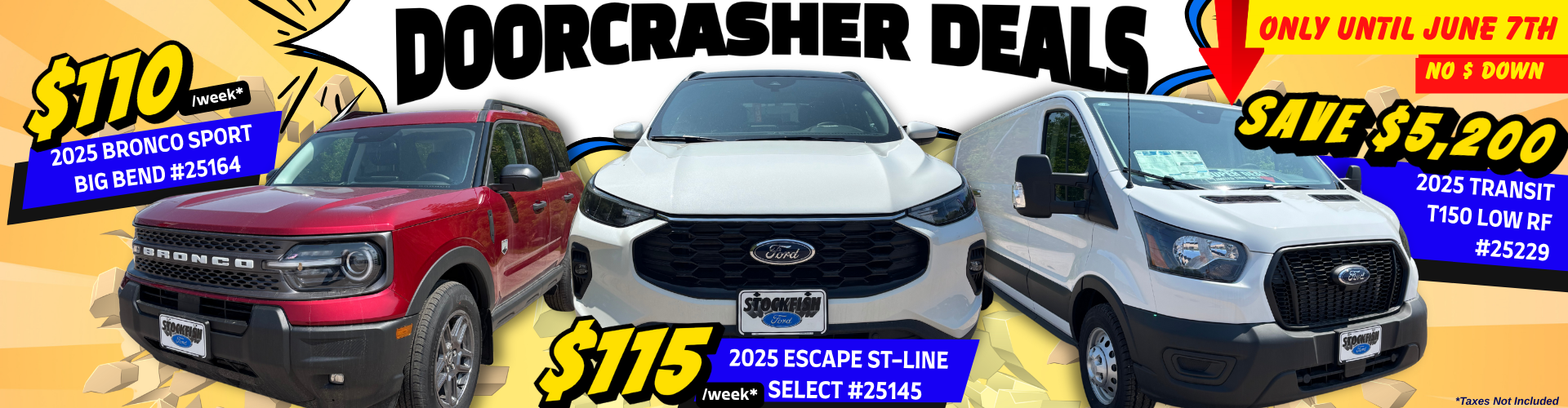 Doorcrasher Deals June 02