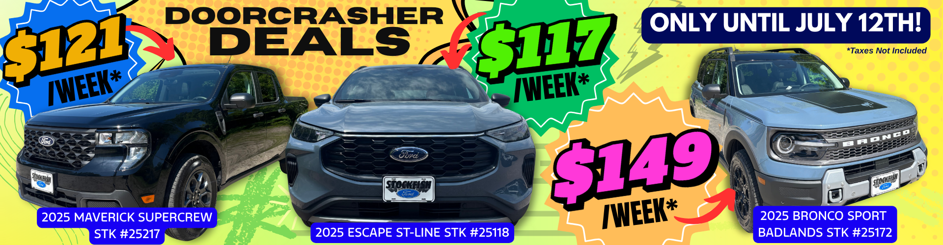 Doorcrasher Deals July 07