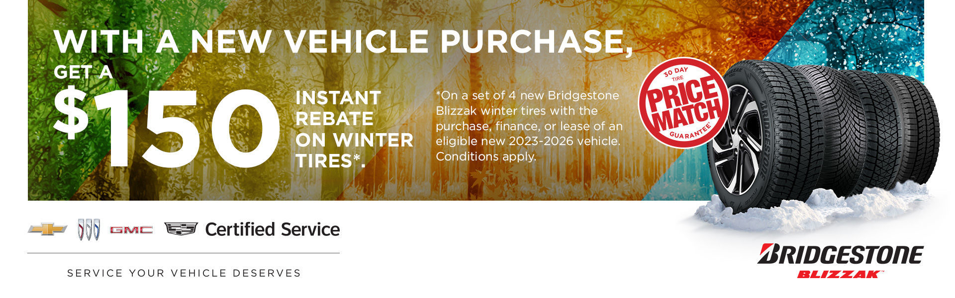 GM Service - Year-Long Tire Rebates (SI-NAT)