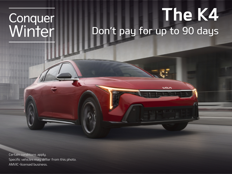 Get the 2025 Kia K4!