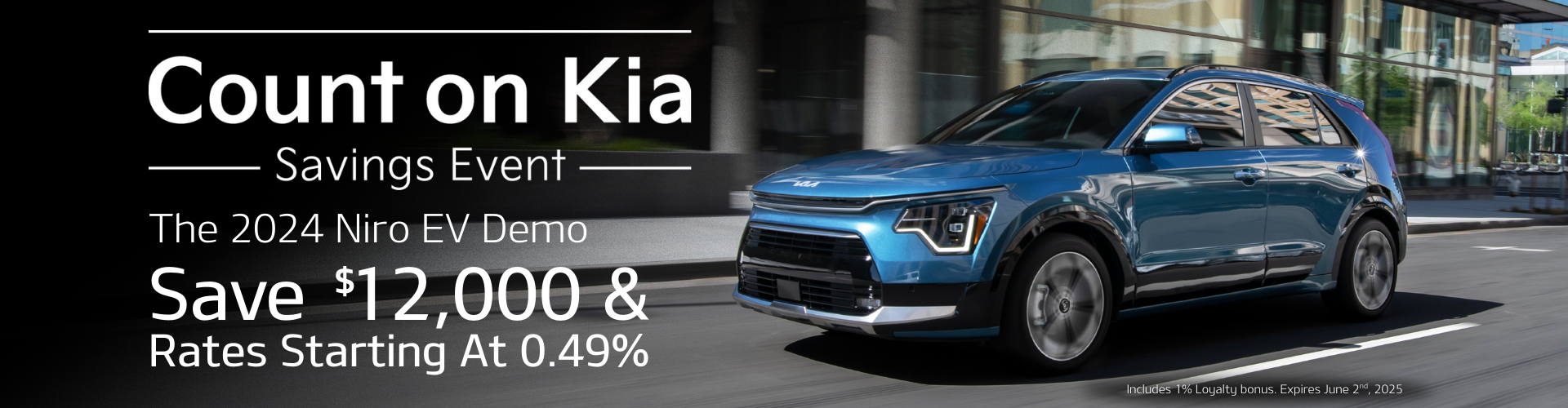 Count on Kia - Niro EV Demo