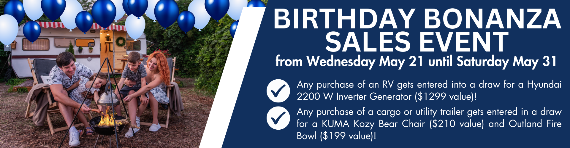 Birthday Bonanza Sales Event - Sales