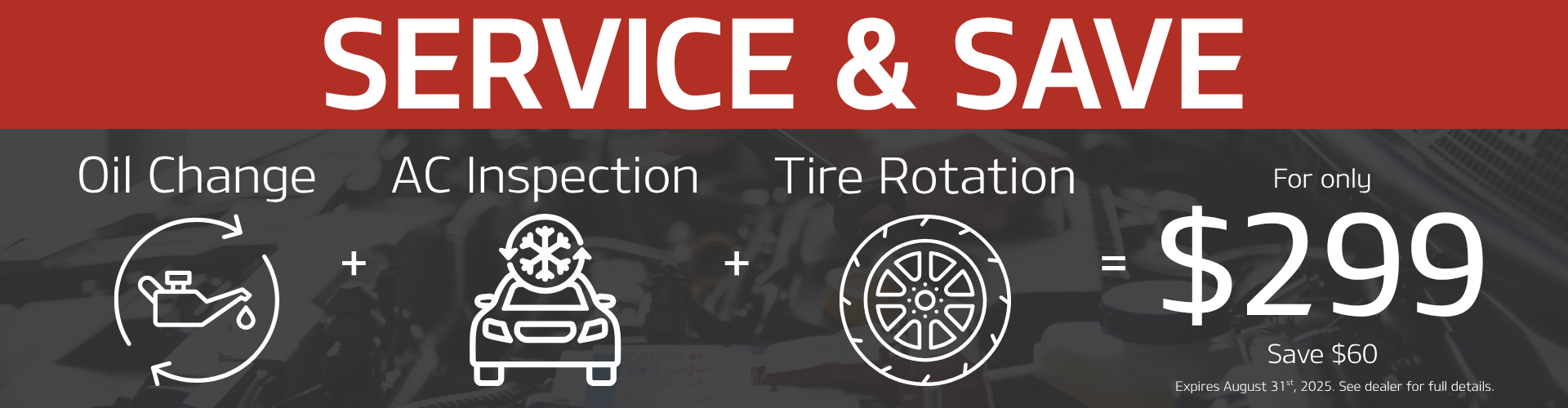 Service & Save
