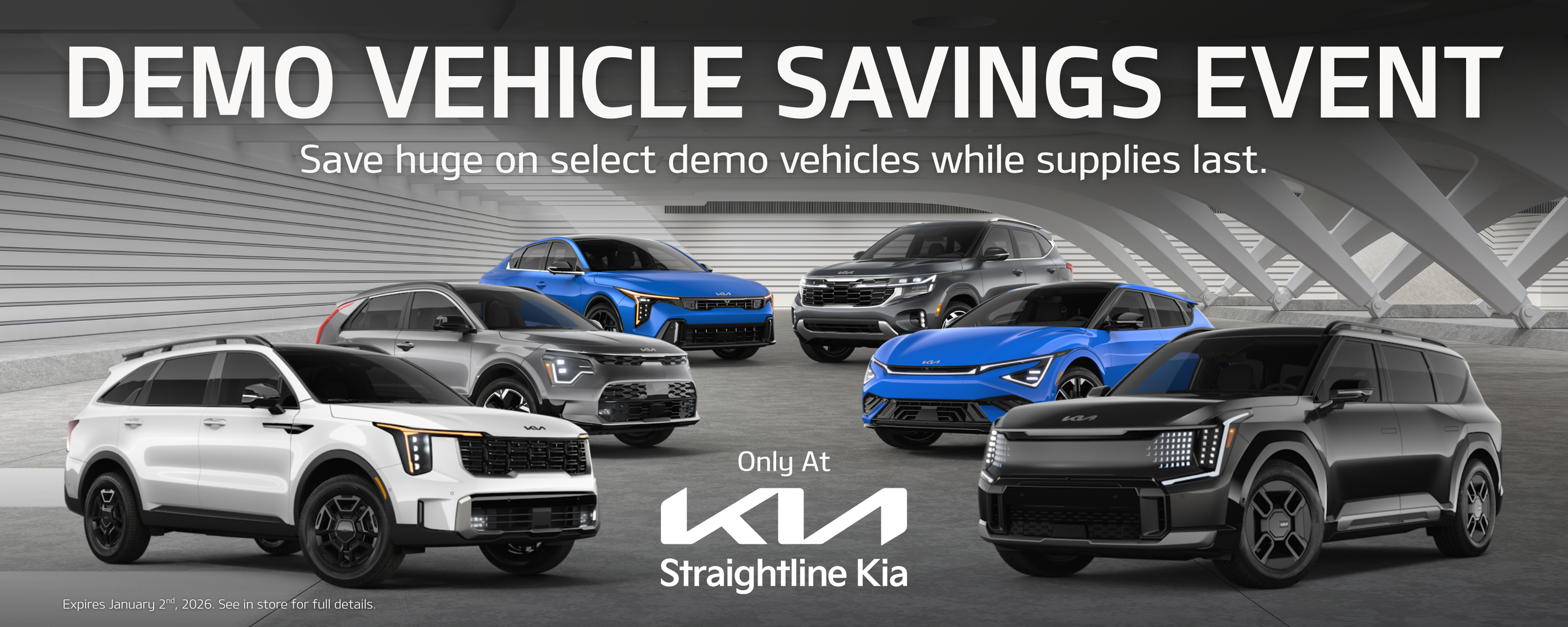 Demo Vehicle Savings Event