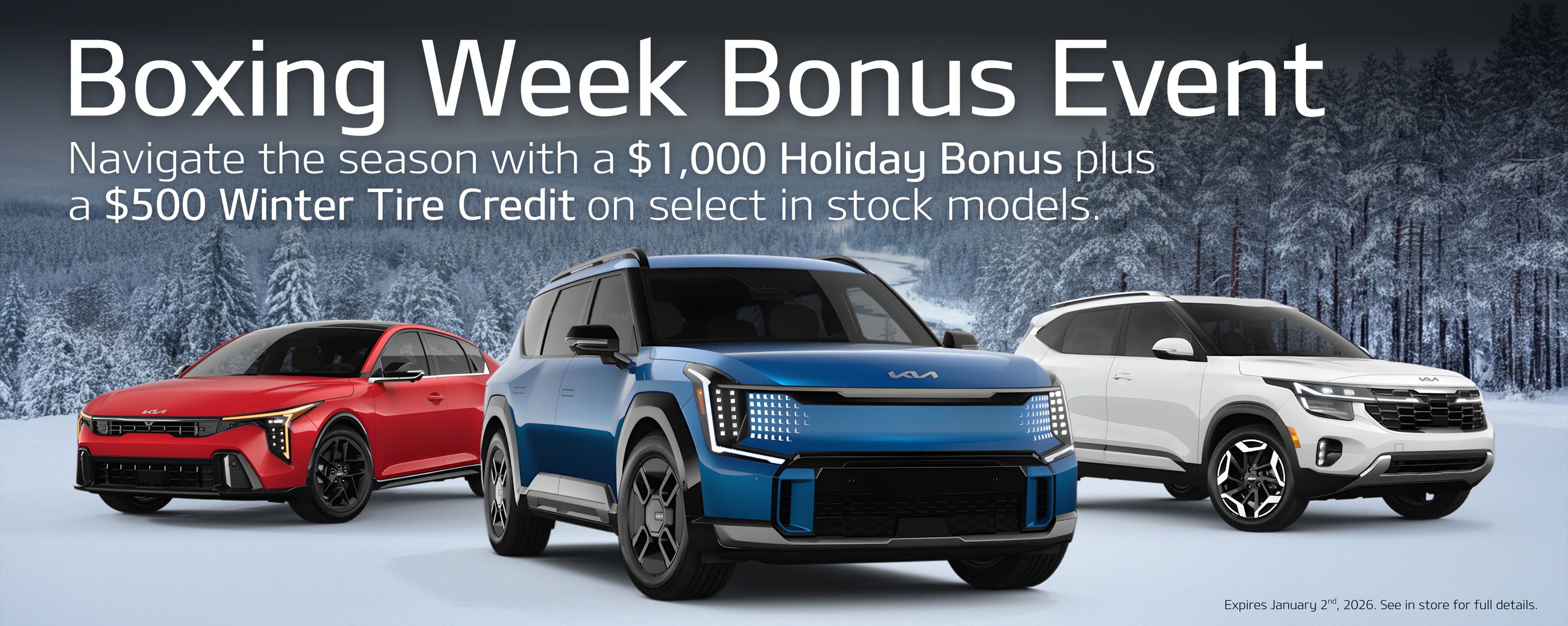 Boxing Week Bonus Event