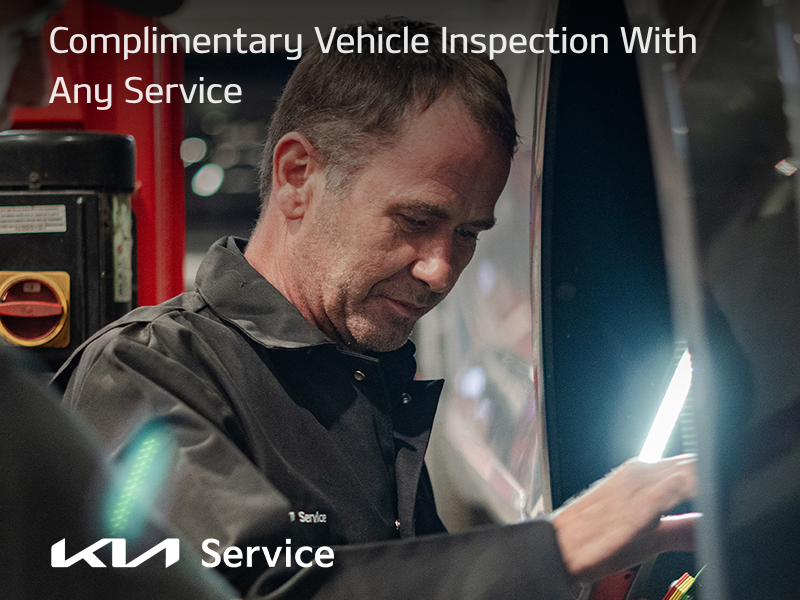 Complimentary Vehicle Inspection With Any Service