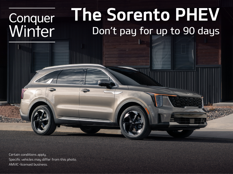 Get the 2025 & 2026 Kia Sorento PHEV!