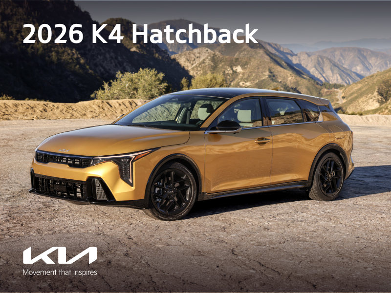 Pre-Order The 2026 Kia K4 Hatchback