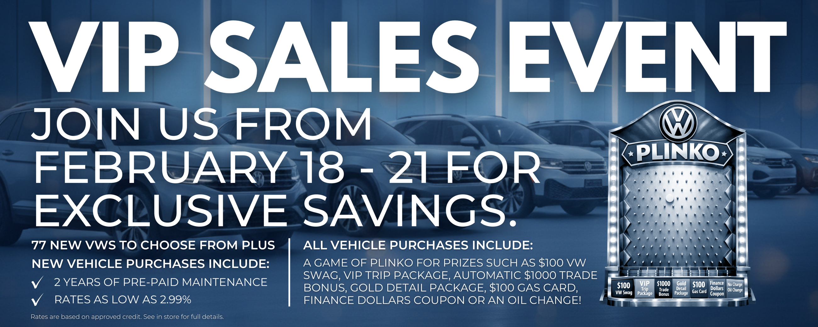 Feb VIP Sales Event