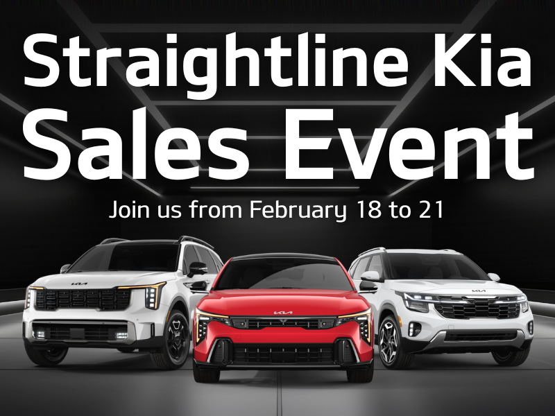 Straightline Kia Sale - February 18-21