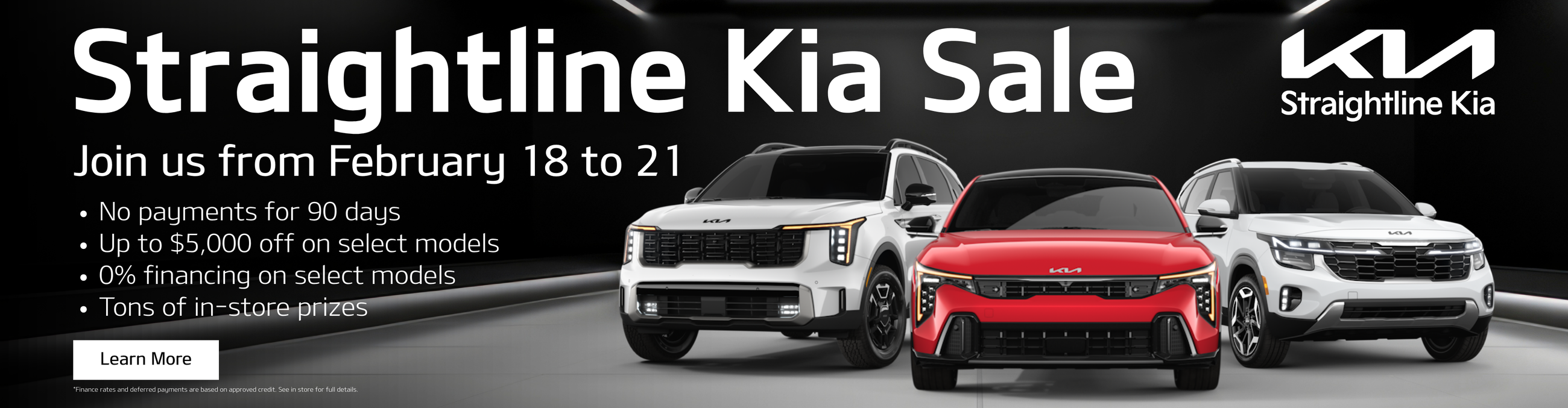 Straightline Kia Sale