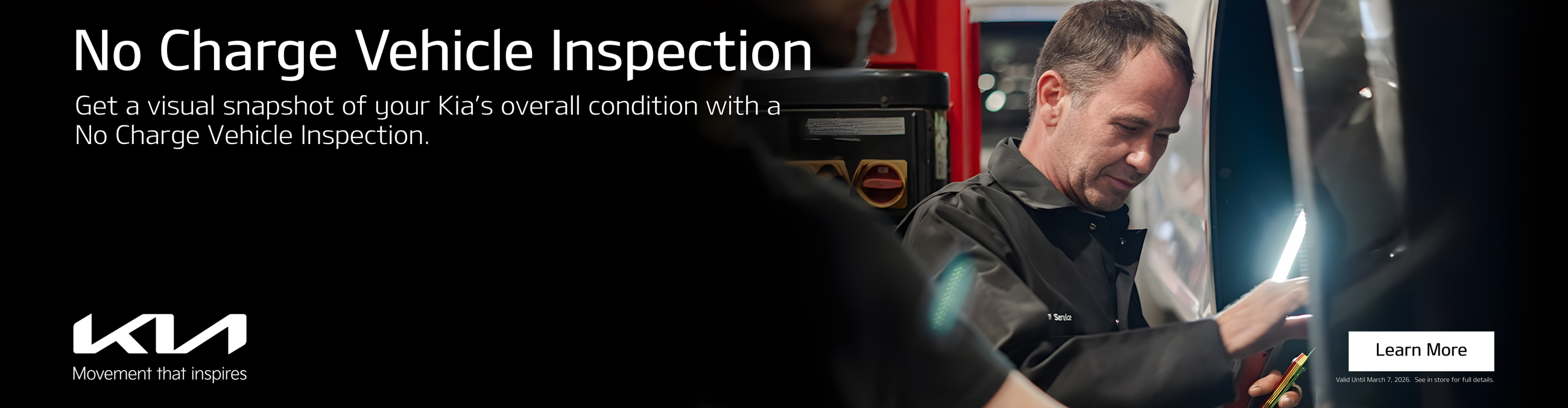 No Charge Vehicle Inspection