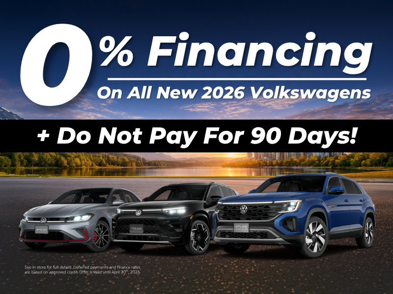 April - 0% On New 2026