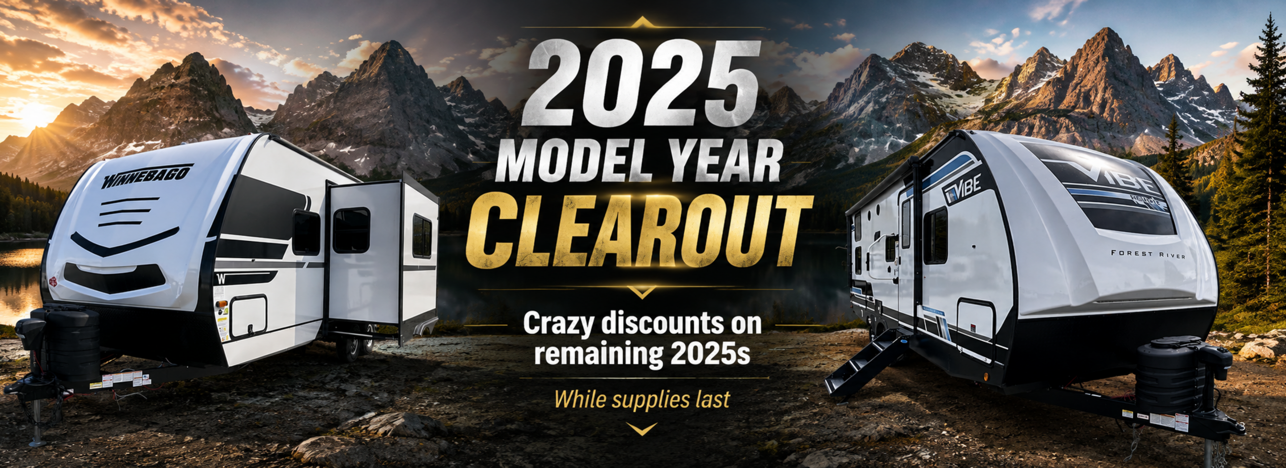 2025 Model Year Clearout