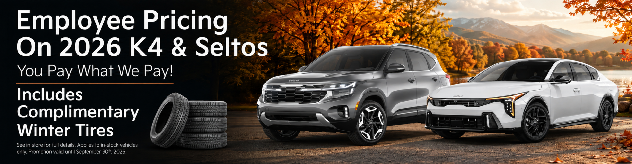 Seltos & K4 Employee Pricing