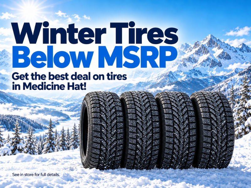 October - Winter Tires Blow MSRP