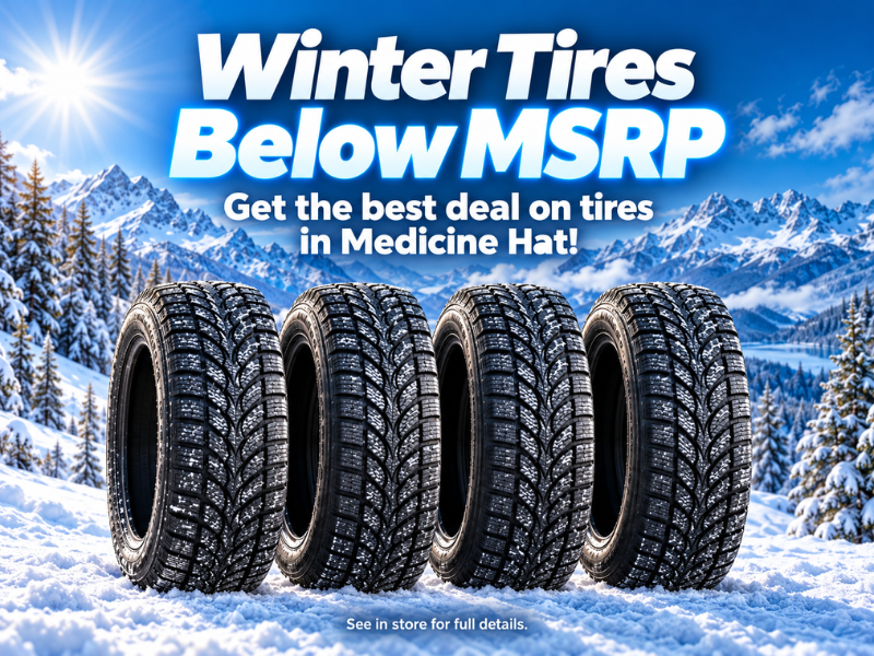 October - Winter Tires Blow MSRP