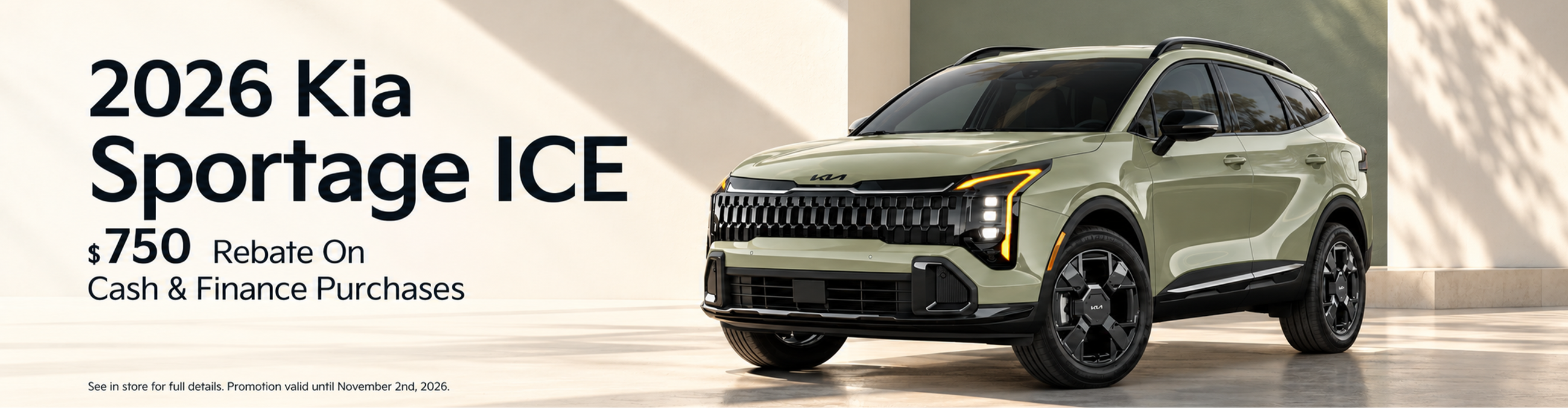 October - Sportage ICE