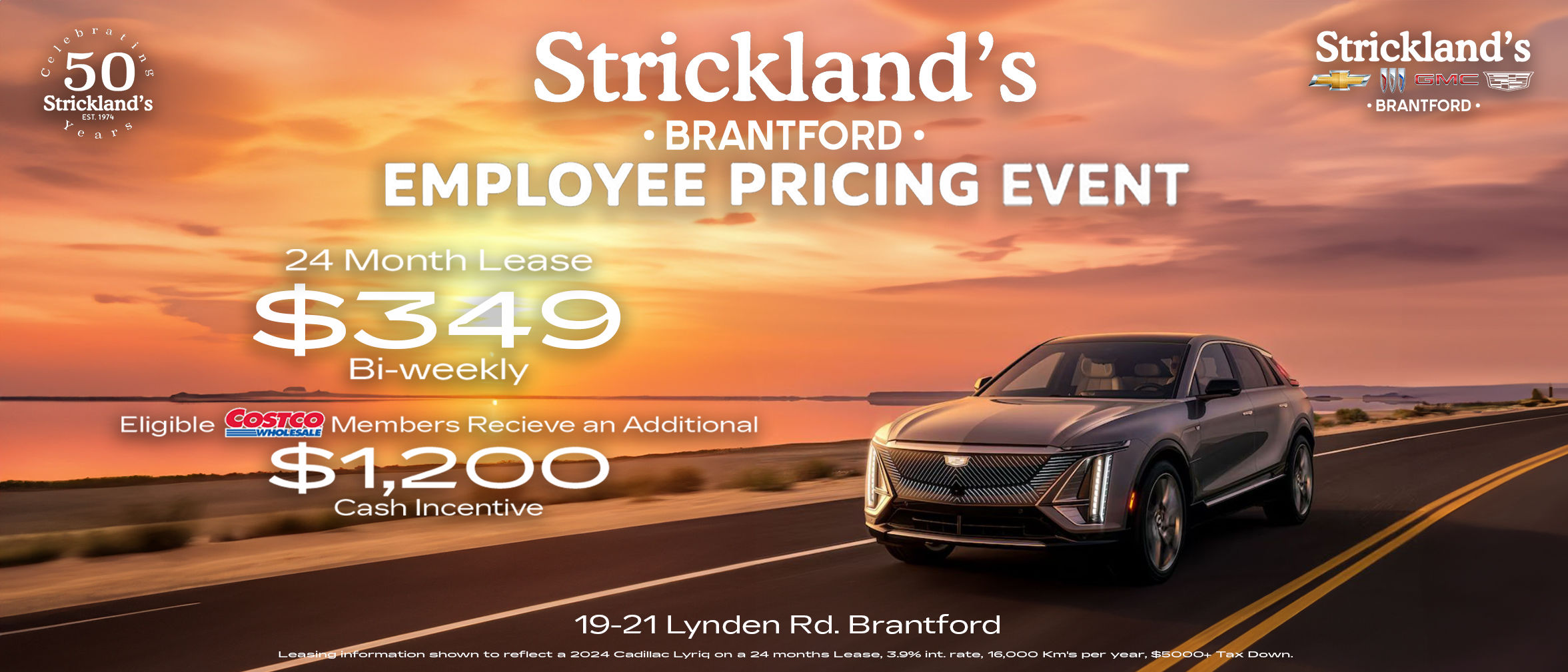 Stricklands Employee Pricing Cadillac Lyriq