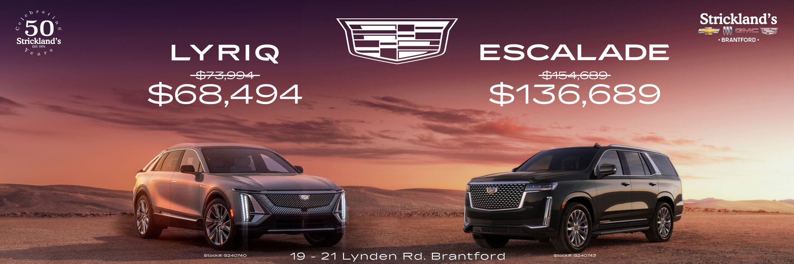 LYRIQ and Escalade Discount