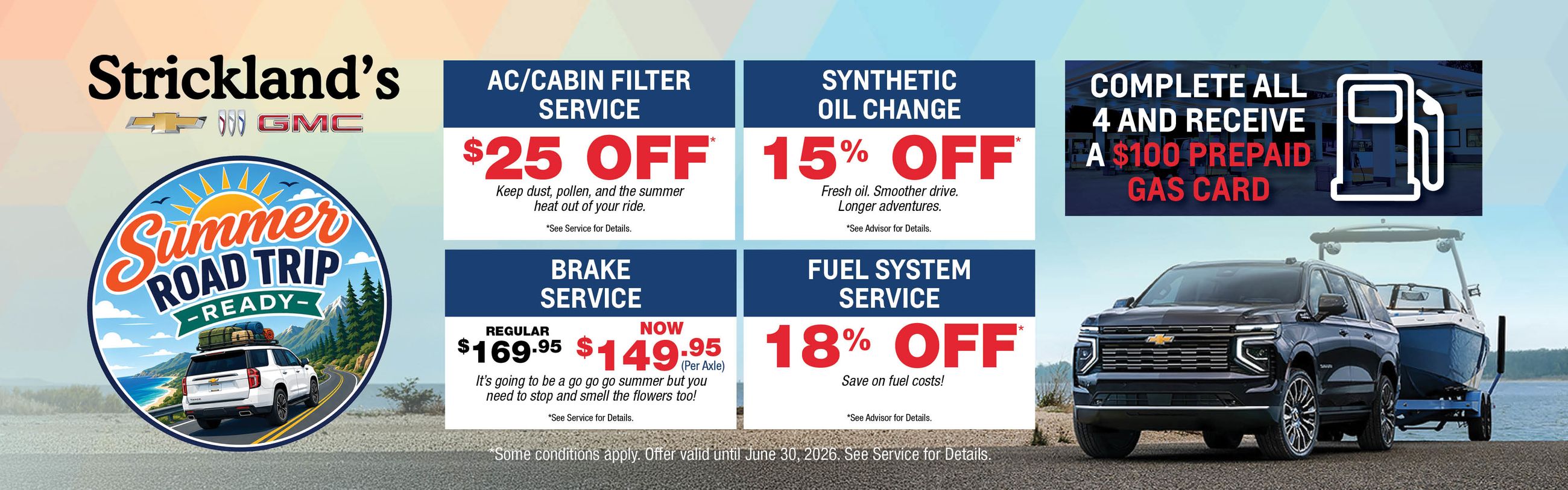 seasonal service specials seasonal service specials