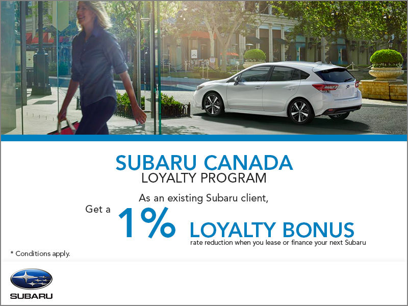 Subaru Loyalty Program