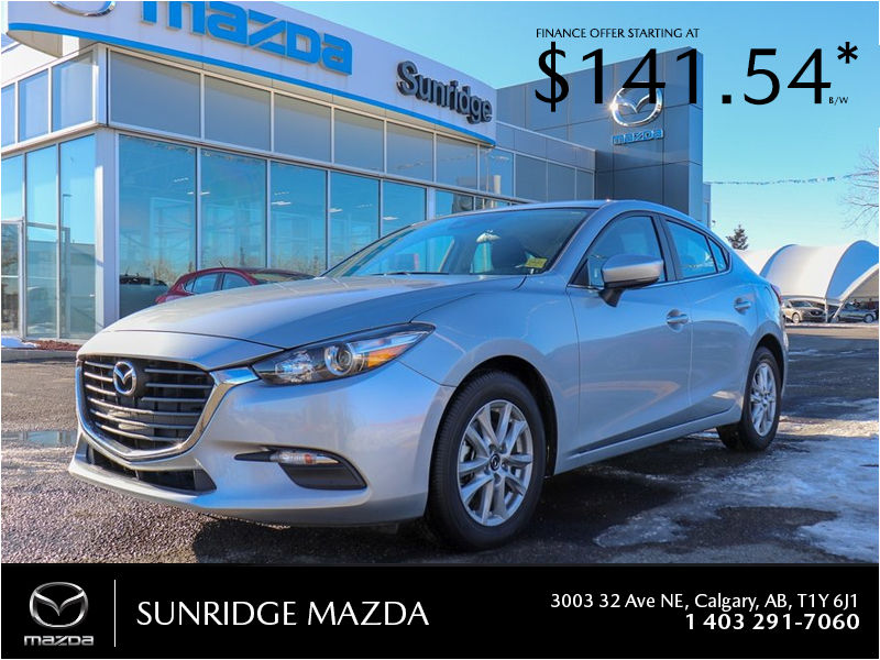 Get the 2018 Mazda 3 GS today!