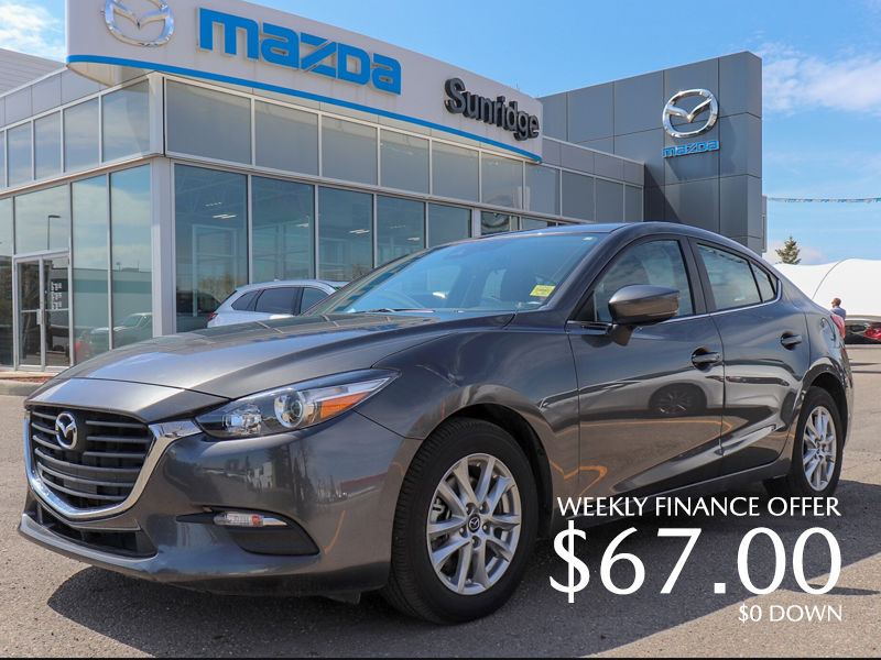 Get a 2018 Mazda 3 GS Today!